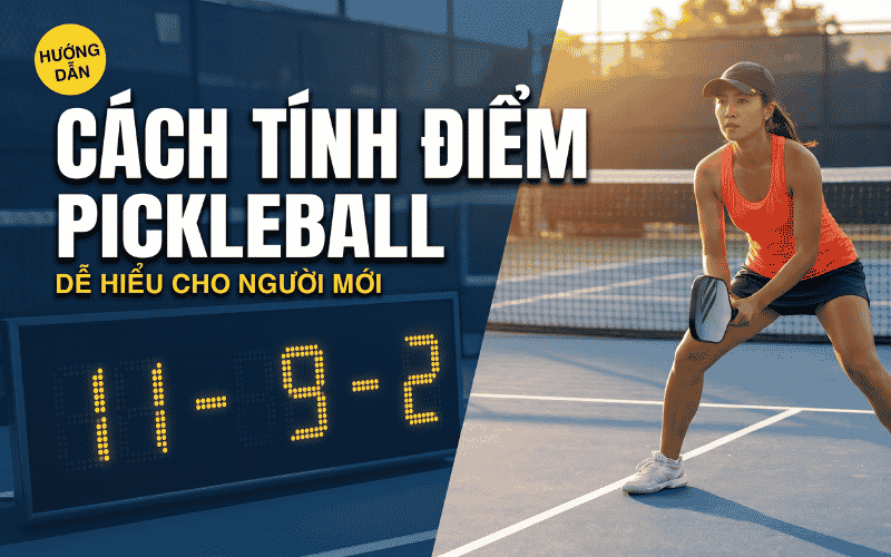 Cách Tính Điểm Pickleball Dễ Hiểu Cho Người Mới: Luật Đánh Đơn, Đánh Đôi Và Cách Đọc Điểm