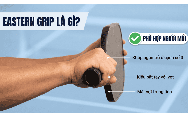 Eastern grip là gì?