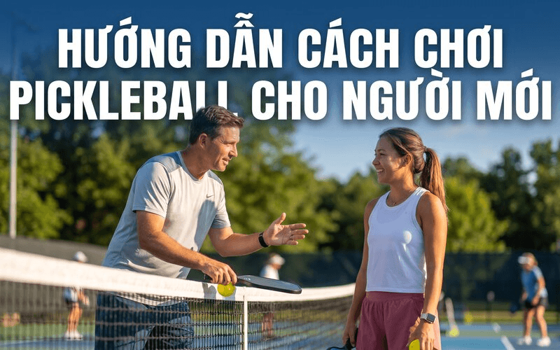 Cách chơi Pickleball cho người mới: Luật cơ bản, cách giao bóng và cách tính điểm dễ hiểu