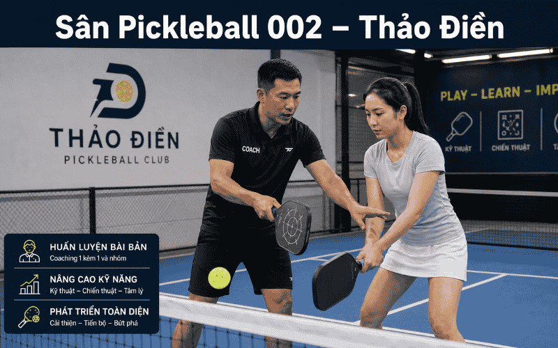 Sân Pickleball 002 – Thảo Điền