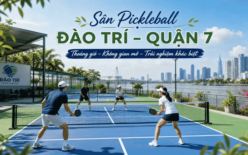 Sân Pickleball Đào Trí – Quận 7