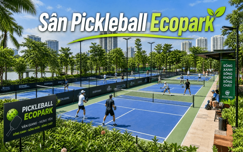 Sân Pickleball Ecopark