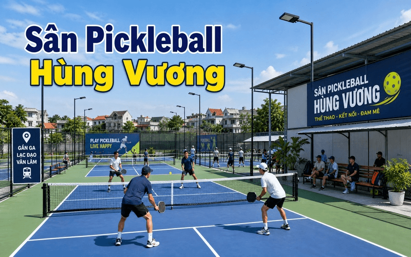 Sân Pickleball Hùng Vương