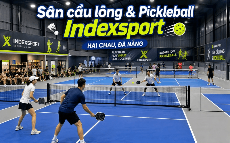 Sân cầu lông & Pickleball Indexsport