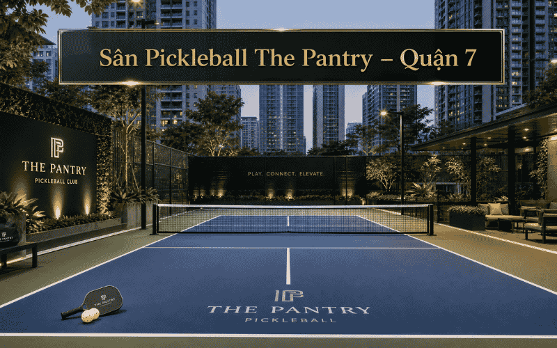 Sân Pickleball The Pantry – Quận 7