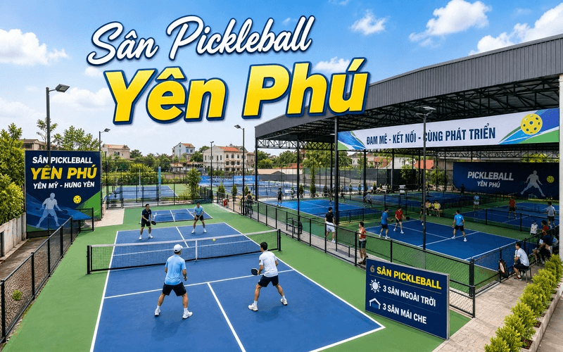 Sân Pickleball Yên Phú