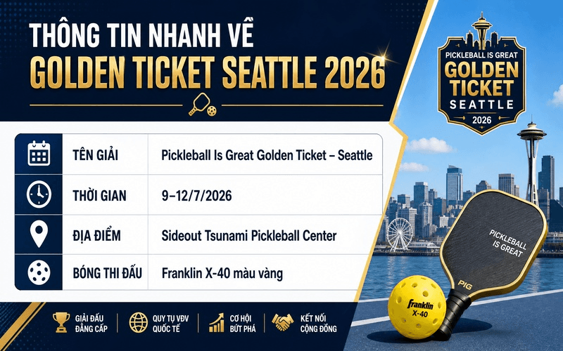 Thông tin nhanh về Golden Ticket Seattle 2026
